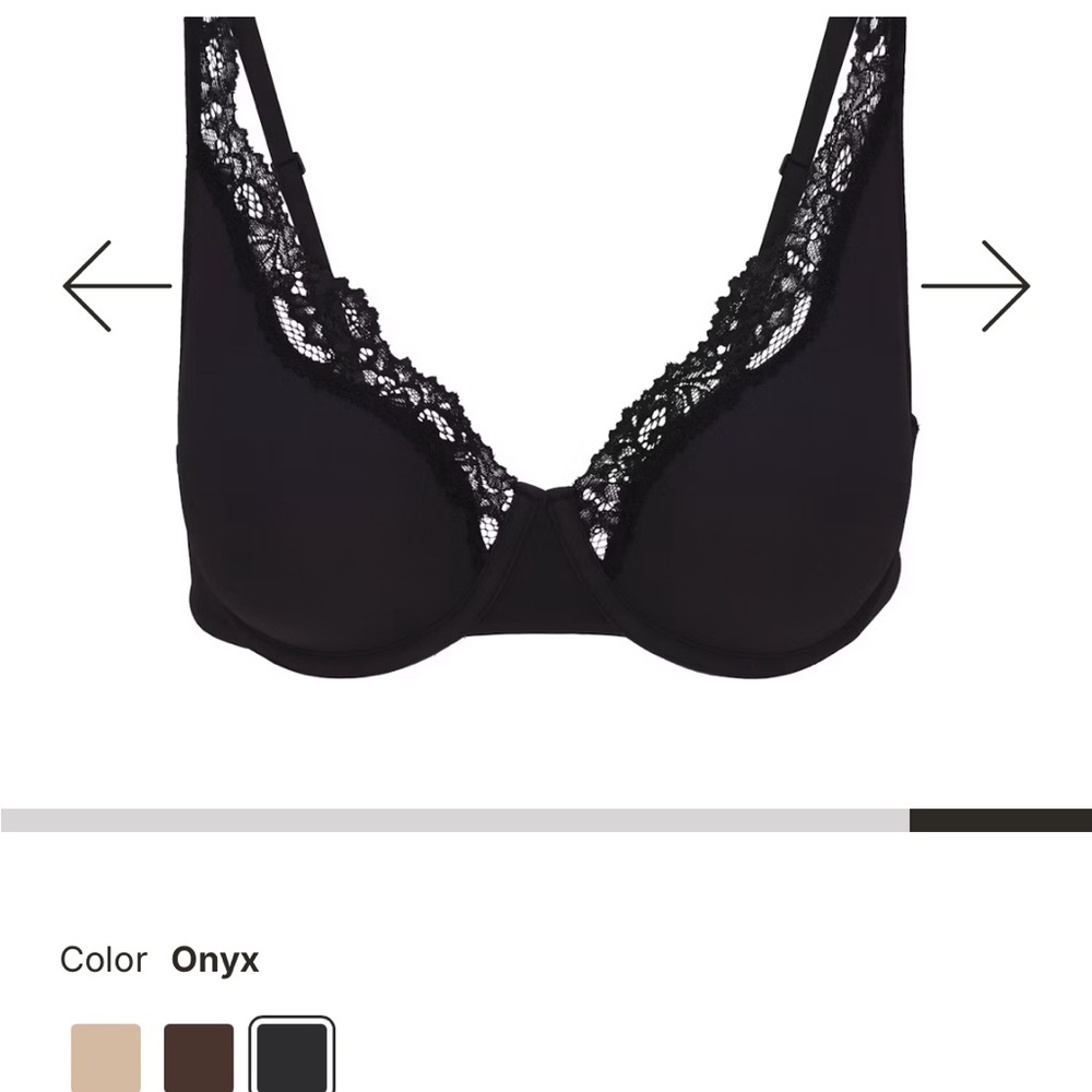 Elegant Black Lace Women's Bra